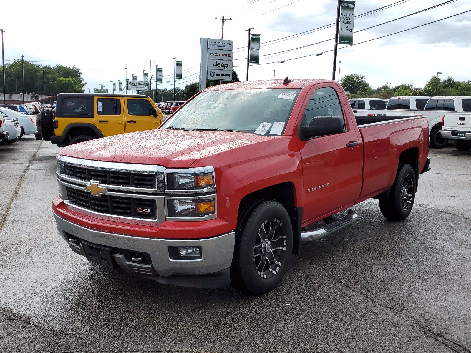 Pre-Owned 2014 Chevrolet Silverado 1500 LT RWD Regular Cab Pickup